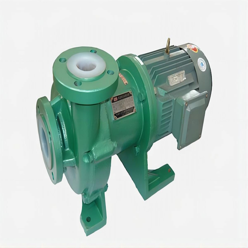 Lined fluorine pump