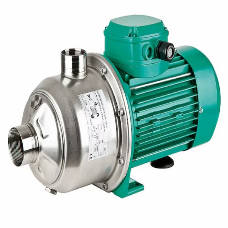 Non-self-priming multi-stage water pumps