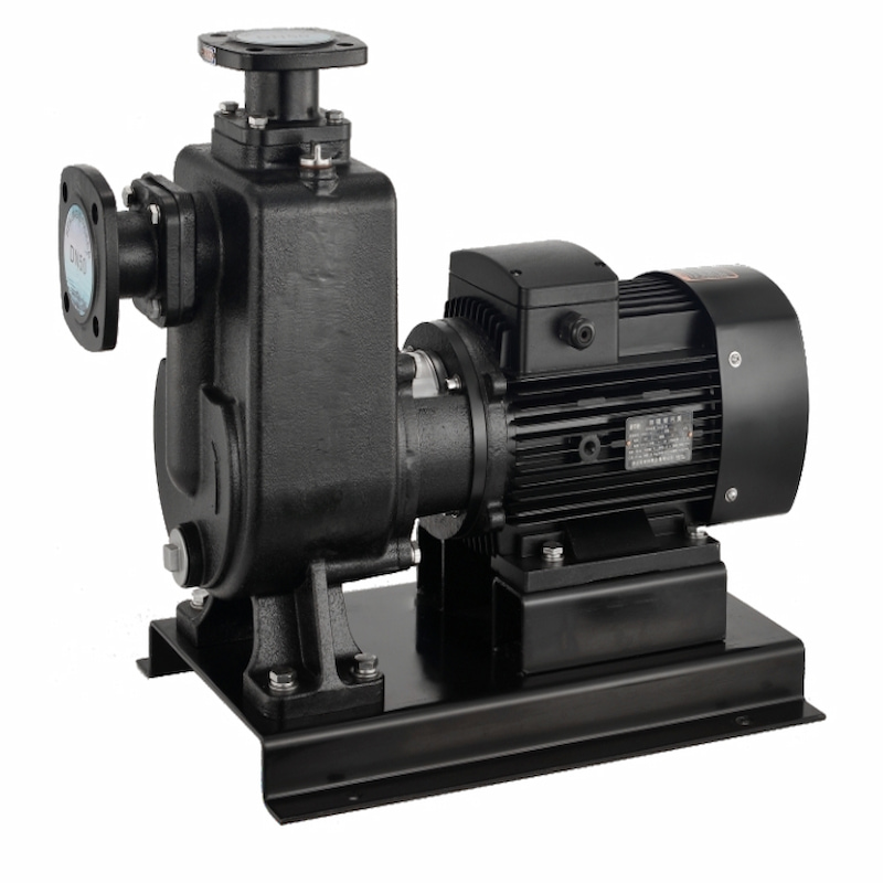 What is the difference between self-priming pump and non-clog submerged sewage pump?