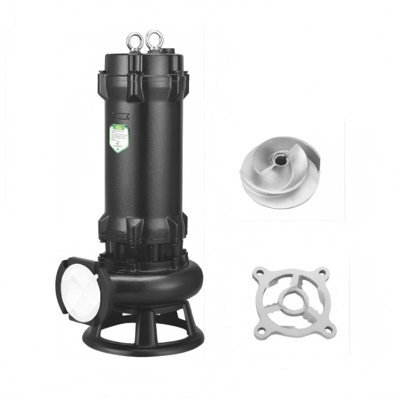 cutting device sewage submersible pumps