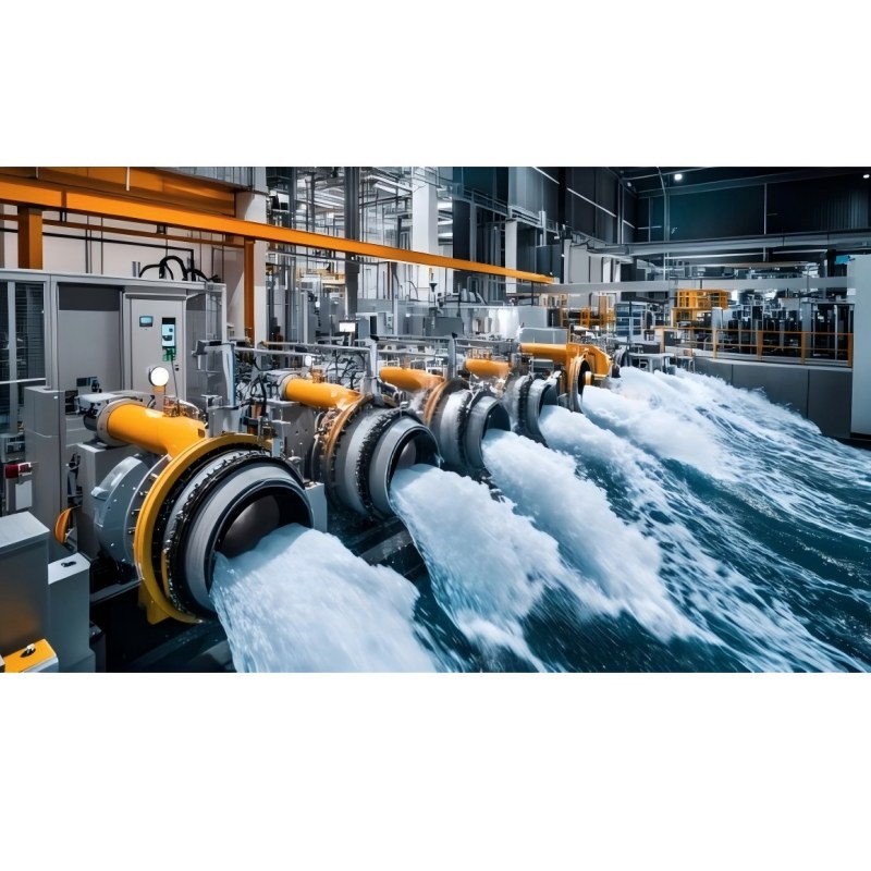 Water,How does it ensure the continuous operation of industries?