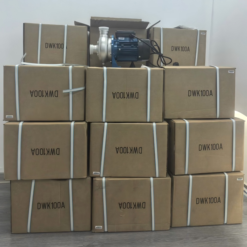 single-stage stainless steel centrifugal pump