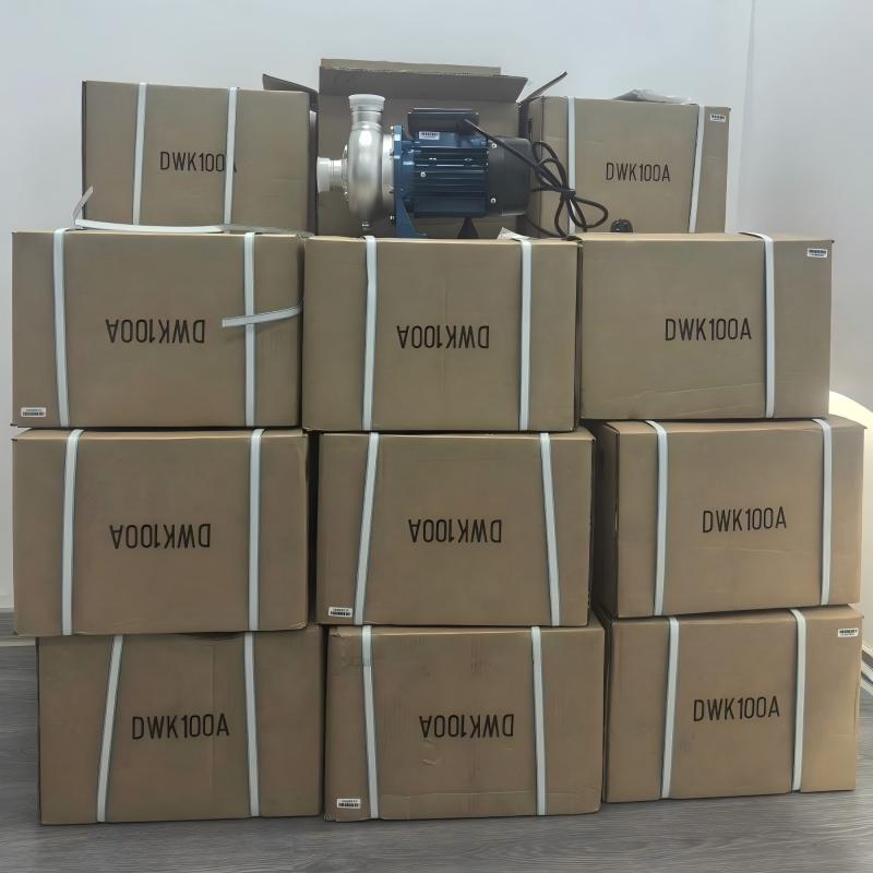 30 sets of DWK series single-stage stainless steel centrifugal pumps, shipment to Greece