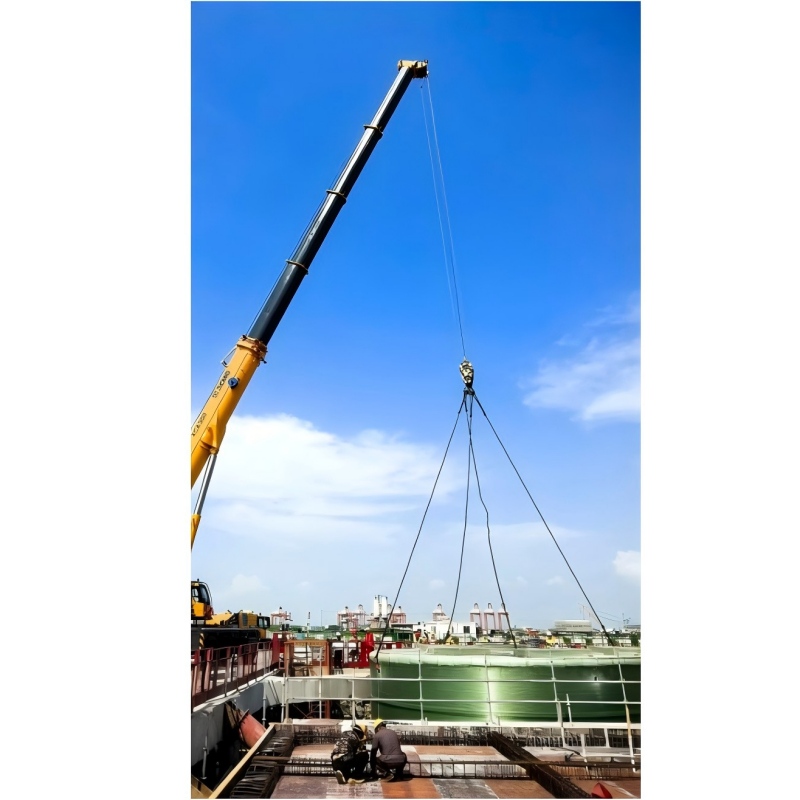 Typhoon Dolphin Passes By | Kaiquan’s 10meter Diameter Integrated Pumping Station Safeguards Drainage Defenses of Shanghai Luojing Port