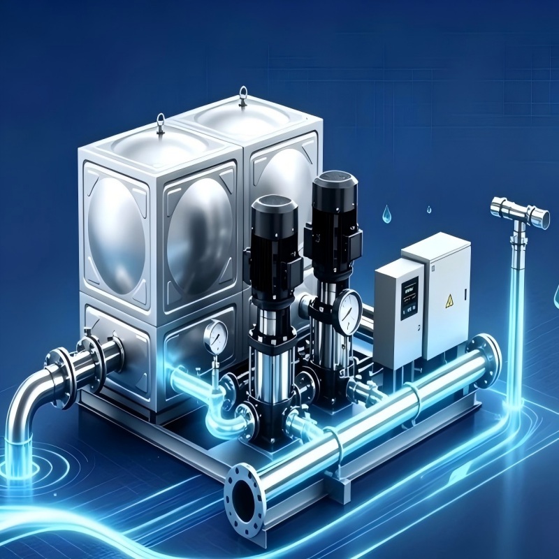 unstable pressure in park & farmland irrigation? analysis of constant-pressure irrigation pumping package with water tank