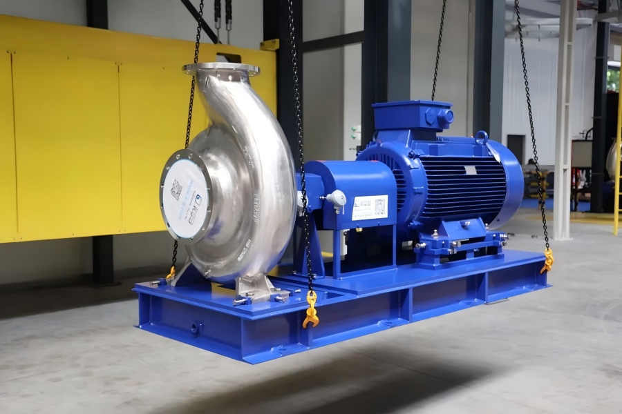 horizontal end suction centrifugal pump